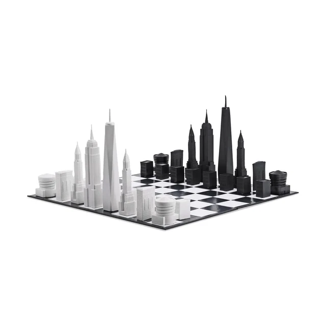 NYC SKYLINE CHESS Set 99.00 PicClick