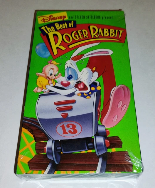THE BEST OF Roger Rabbit 1996 Walt Disney Steven Spielberg VHS Brand ...