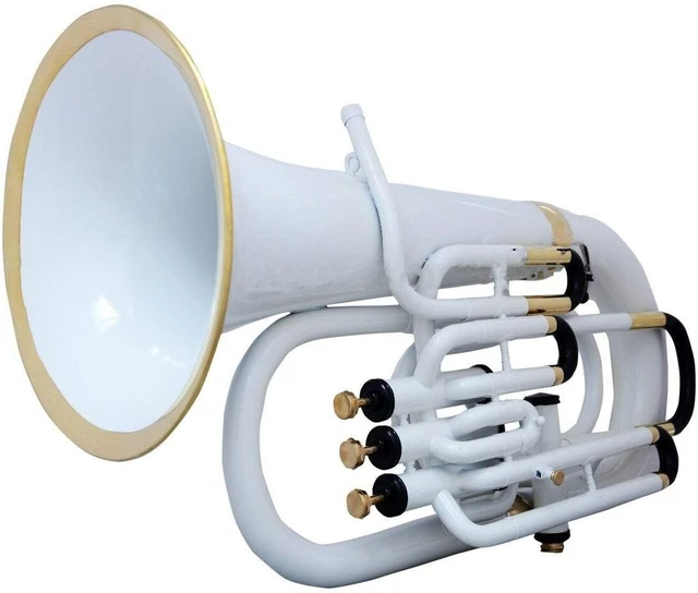 Professional Brass Euphonium Bb/F Pitch While Colour Coated With Hard case & Mp