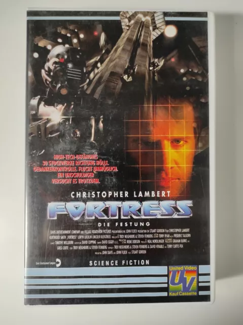 VHS Fortress die Festung - Christopher Lambert