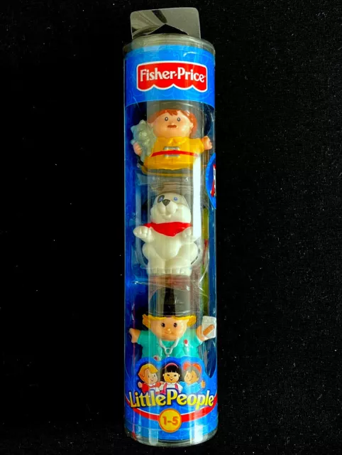 Fisher Price Little People Occupations Figures Doctor Fireman Dog Mattel Kid Toy