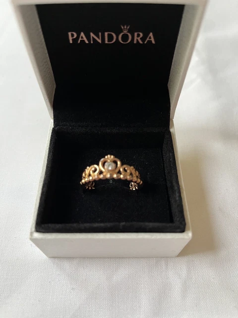 Princess Tiara Crown Ring | Sterling silver | Pandora AU