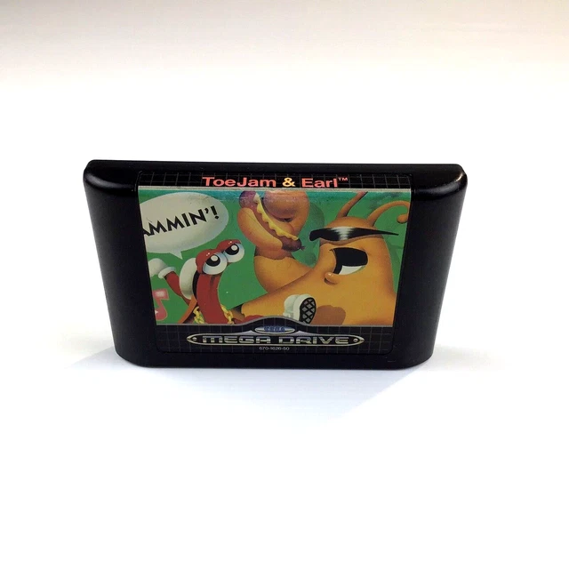 Toejam And Earl Sega Mega Drive Pal Game Cartridge Only Tested And Working