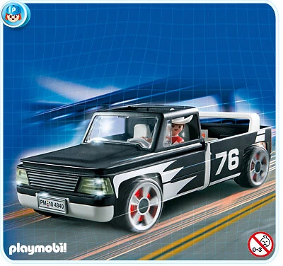Playmobil City Action 4340 pas cher, Pick-Up à emporter