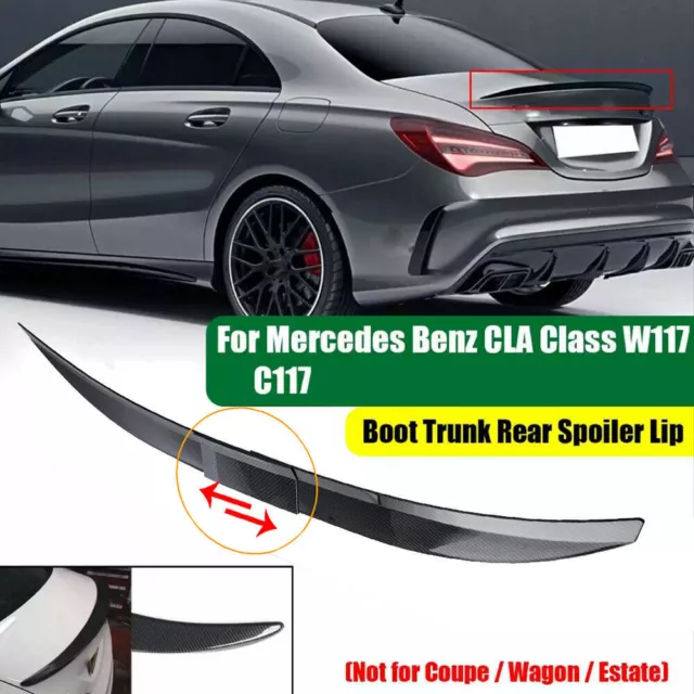 FOR MERCEDES BENZ C300 C250 59 Trunk Spoiler Lip Car Rear Spoiler Exterior  Kit $32.93 - PicClick AU