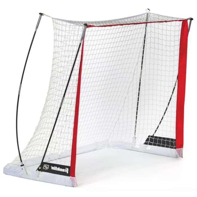 Hockey Goal NHL Fiber Glass & Steel 50 X 40 In Easy To Install and Disassemble