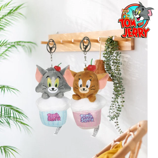 TOM AND JERRY Cake Series Plush Toy Keychain Cute Cartoon Animal Hanging £6.05 PicClick UK