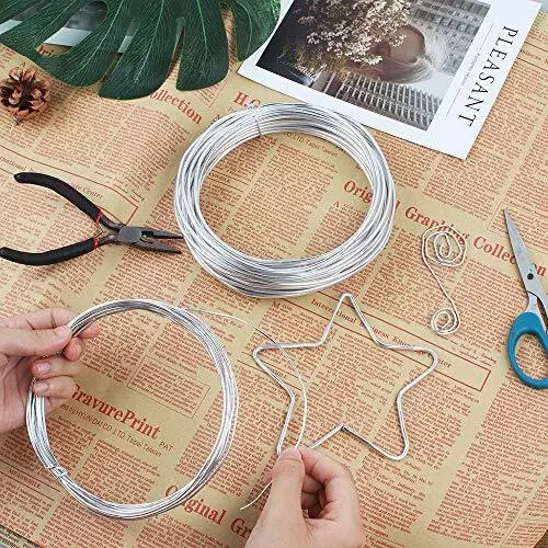 Jewellery Florist Wire 1mm 1.25mm 1.6mm 2mm & More Aluminium Modelling Craft