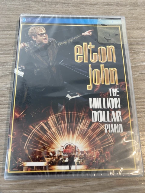 ELTON JOHN - The Million Dollar Piano (DVD) New & Factory Sealed