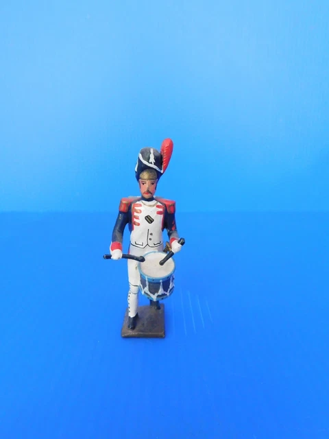 4 Soldats CBG Mignot Anciens - Grenadiers De La Garde 1er Empire - Échelle 1/32