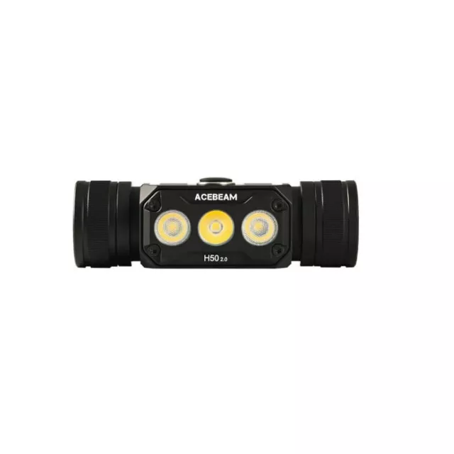 AceBeam H50 2.0 Lightweight 2000 lumen rechargeable headlamp