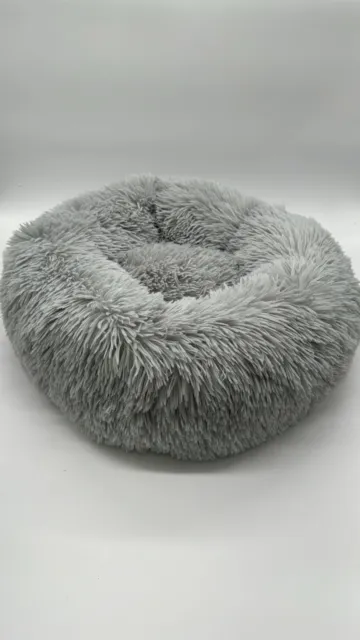 Premium Calming Pet Bed for Dogs - Anti-Anxiety Donut Cuddler Warming Cozy Bed