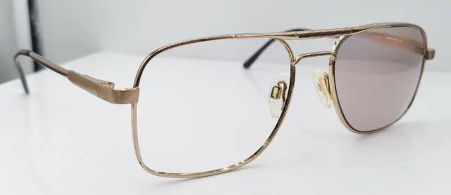 Vintage Dominic Gold Pilot Metal Sunglasses FRAMES ONLY
