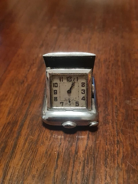 Montre De Poche Mécanique Squelette Unendlich - Acier Inoxydable, Deux Chaînes, Style Rétro