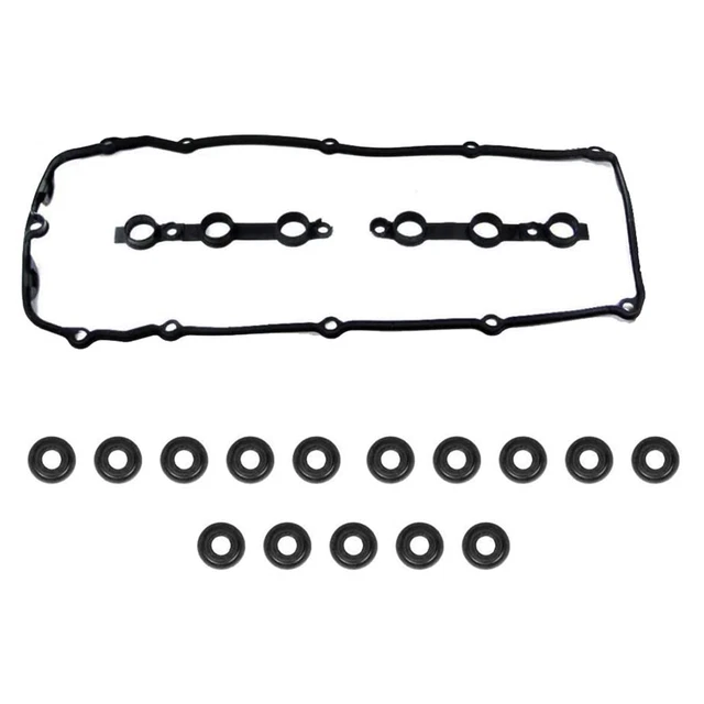 Valve Cover Gasket Set With 15 Bolt Seals For BMW E38 E39 E46 E53 525i 528i 530i