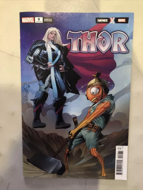 Thor #9 Larroca Fortnite Variant Vf/Nm 2020 Marvel Comics Vf-Nm