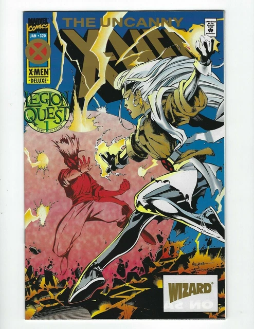 Uncanny X-Men # 320 Marvel Comics 1995 Wizard Gold Edition Legion Quest Nm...