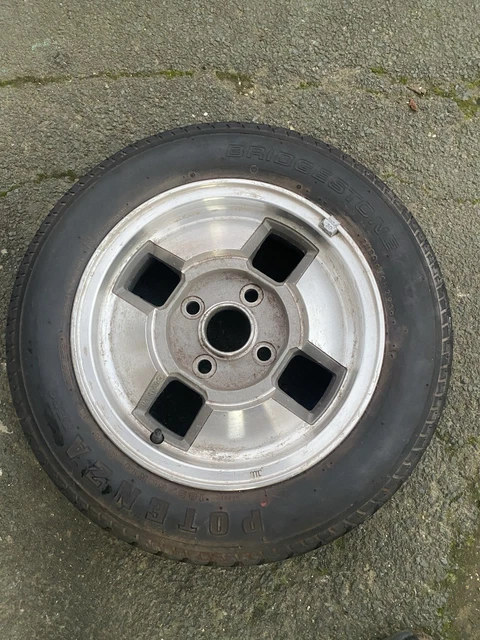 14INCH TOYOTA COROLLA AE86 GT Coupe Alloy Wheel Prefacelift Early Zenki ...