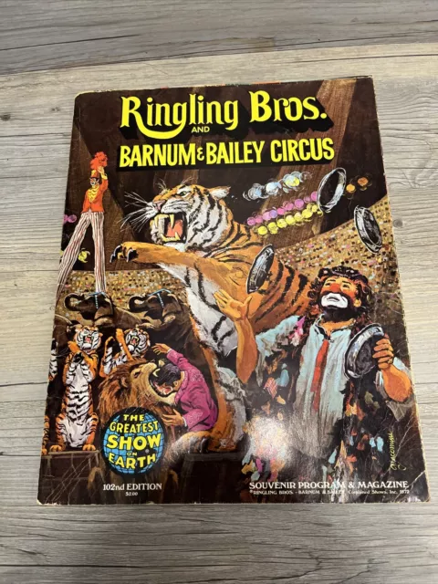 Ringling Bros And Barnum Bailey Circus Nd Edition Souvenir