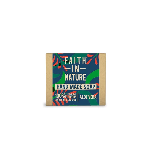 Faith IN Nature Aloe Vera Fatto a Mano Sapone 100g
