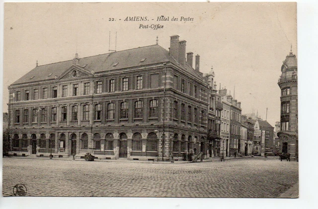 Thème LA POSTE - Bureau de Poste - CPA 80 - AMIENS -  la poste 4