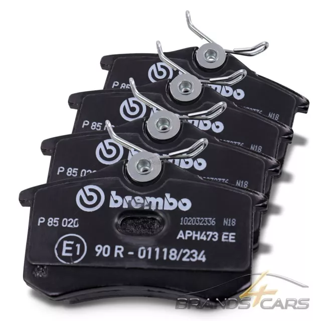 Brembo Bremsbeläge Hinten Für Citroen C4 Ds 3 Fiat Ford Galaxy 1 Peugeot 307 308 2