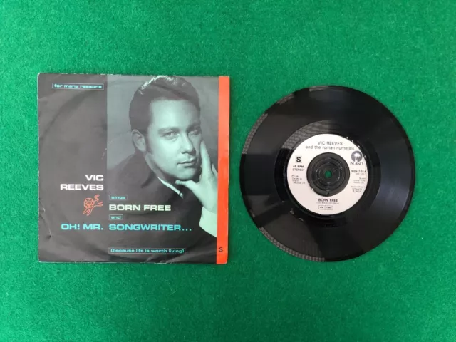 VIC REEVES - Born Free 7" SINGLE VINYL RECORD