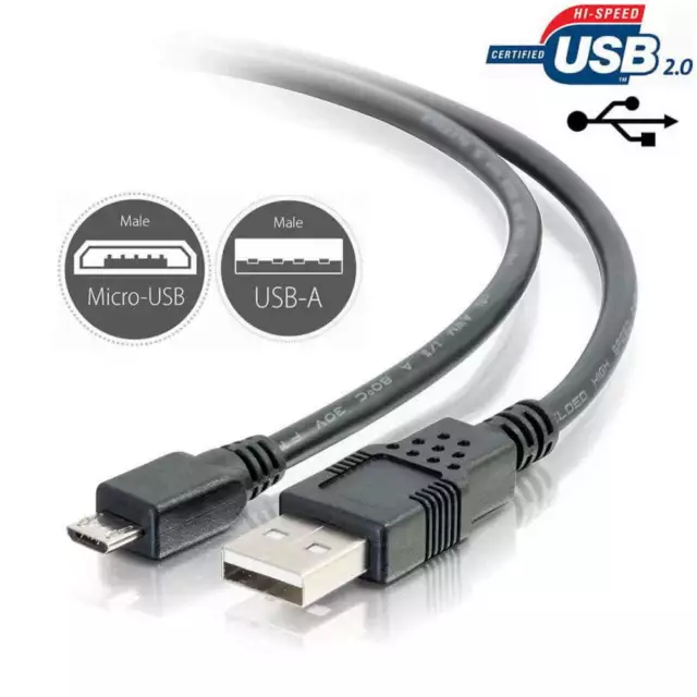 USB Charging Cable Cord for Skullcandy S6CRW Crusher Wireless Headphone Headset