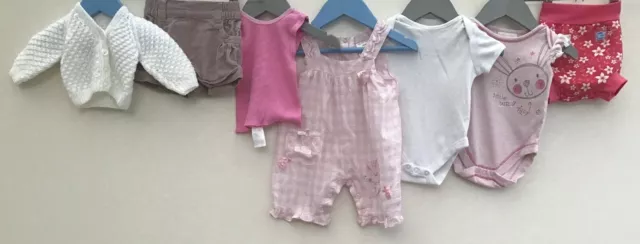 Baby Girls Bundle Of Clothing Age 0-3 Months Splash Around Next Baby F&F