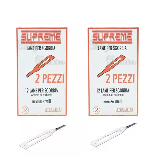 Cuchillas Para Guia Desechable N.1 Supreme 2 Piezas