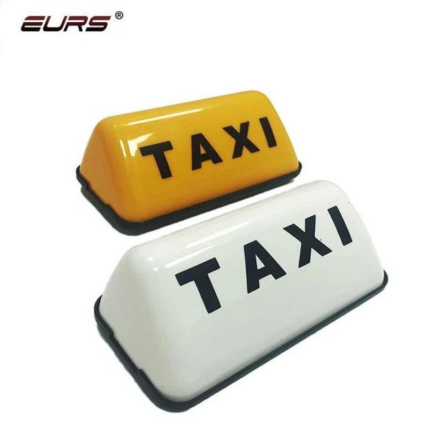 12V Taxi Cab Sign Roof Top Topper Car Magnetic Lamp LED Light Waterproof
