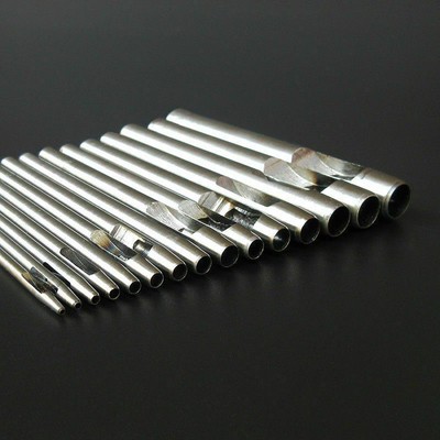 CRAFT Cuir Perforatrice Set Coupeur Ceinture Montre Bande Creuse Craft Outil 5-50mm 10 