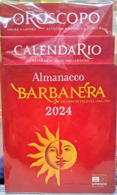 BARBANERA. CALENDARIO LUNARIO 2024 – Libreria Donostia