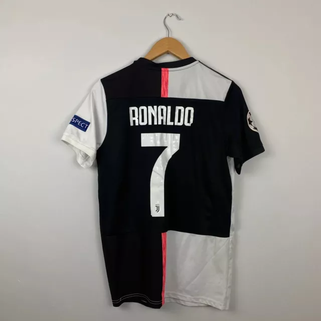 Adidas Juventus Ronaldo 7 Shirt Mens 2019/20 Home Jeep Champions League Size L