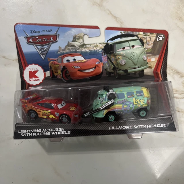 DISNEY CARS KMART Lightning McQueen Racing Wheels Fillmore Movie