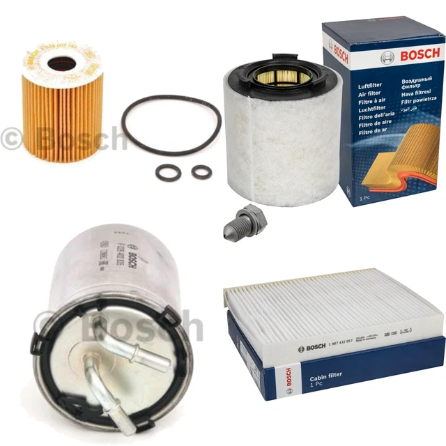 Filtres Pour Aspirateur Bosch Série 2 VXBSGS05V2 - Kit Remplacement Filtre Moteur Et Échappement