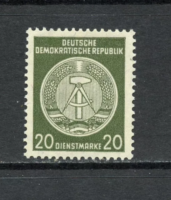 P925 Deutschland / DDR 1956 Offizielle 20pf. Perf 14 " Arc Sich Rechts " 1v. Mlh