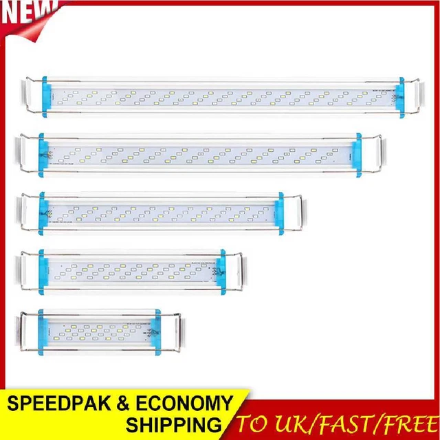 Barra luminosa acquario 18-58 cm LED acquario acquario acquario acquario clip sottile lampada pianta coltivazione illuminazione