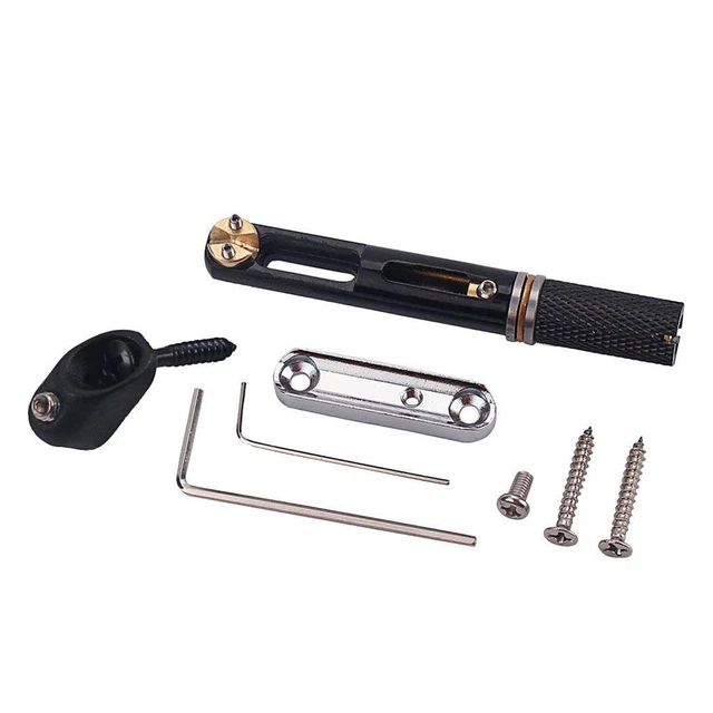 Ponte Per Chitarra Elettrica Impostato Ponte Per Cordiera Avvolgente Regolabile Dorato Per Chitarra Elettrica LP Oro - Foto 11