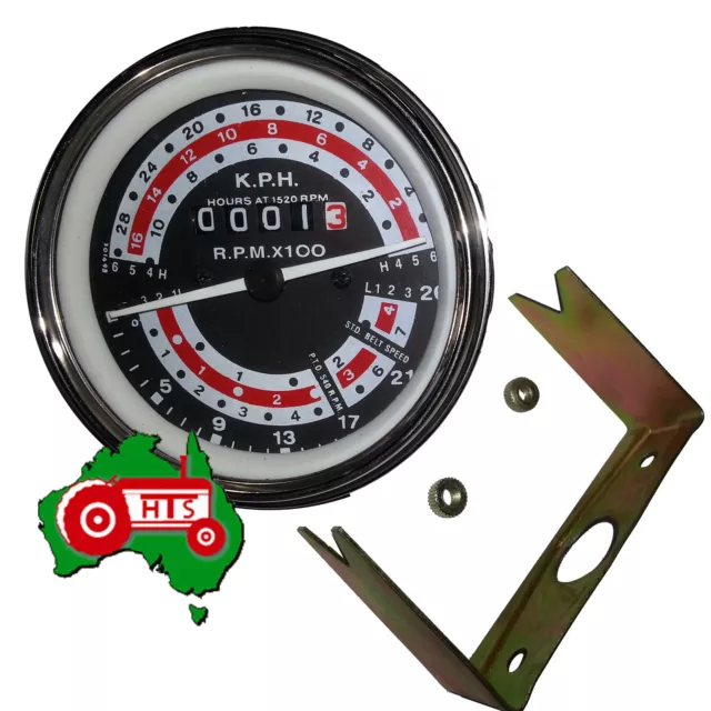 Tachometer Tacho Meter Fits for Massey Ferguson 135 148 With 6 Speed