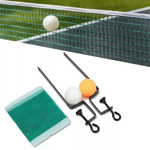 Trainning Set Sports Equipment With 2 Balls Ping Pong Mesh Table Tennis Net