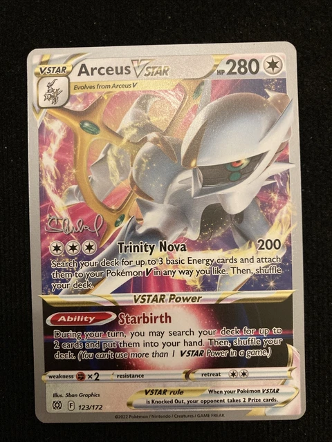POKEMON 2022 WORLD Championships ADP DECK Arceus VSTAR 123/172 - MINY ...