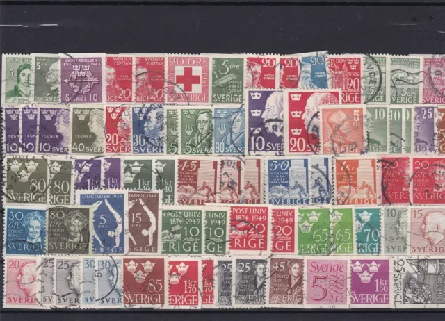 sweden stamps ref 16158