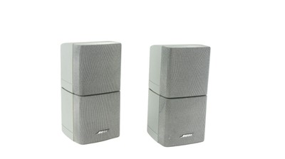 ✅ 2x Bose Acoustimass doppelcubes Series III Altoparlanti Box Argento ✅ 