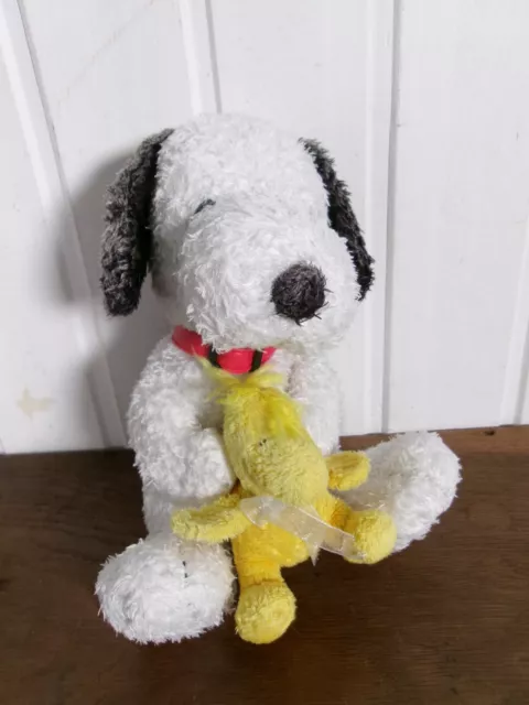 Peluche Hug Snoopy and Woodstock fluffy vintage