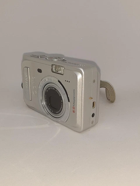 PENTAX OPTIO S60 Compact Digital Camera Battery-Powered Used