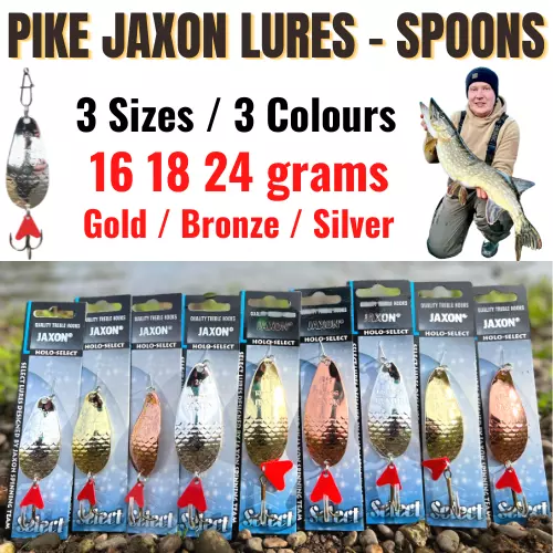 Fishing Lures Pike Spinner Lure - JAXON KARAS - UK POSTAGE -    PIKE LURES