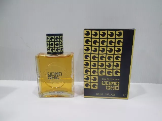 " UOMO GHE - GHERARDINI " PROFUMO UOMO Eau De Toilette 56ml splash -Vintage