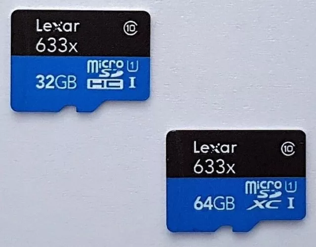 Lexar microSD microSDHC microSDXC 32GB 64GB class 10  microSD Karte+Schutzhülle 2