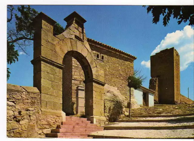 Postal Mora de Rubielos (Teruel) Subida Dolorosa y Torreón.